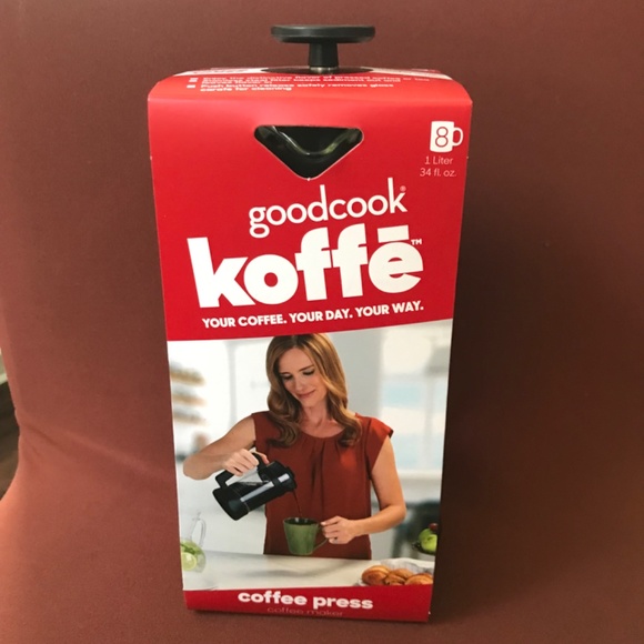 GoodCook Koffe Coffee Press 1 liter/34 fl oz NWT - Picture 2 of 11